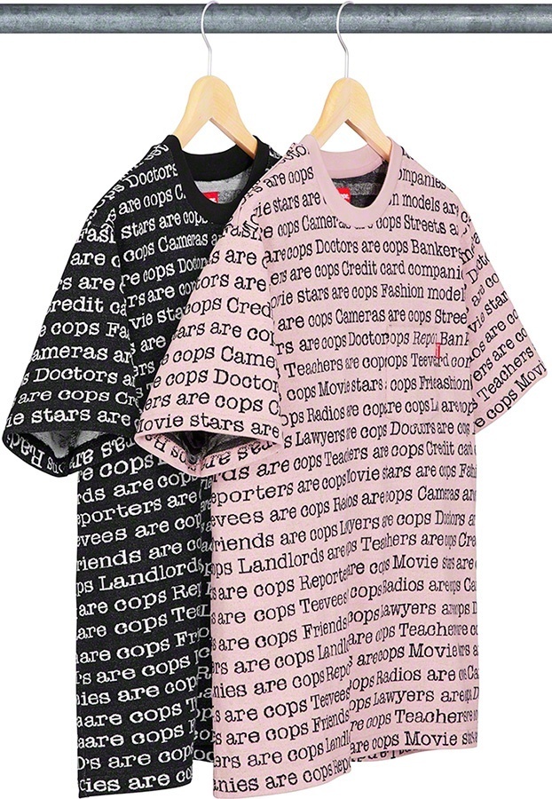 Cops Jacquard Pocket Tee